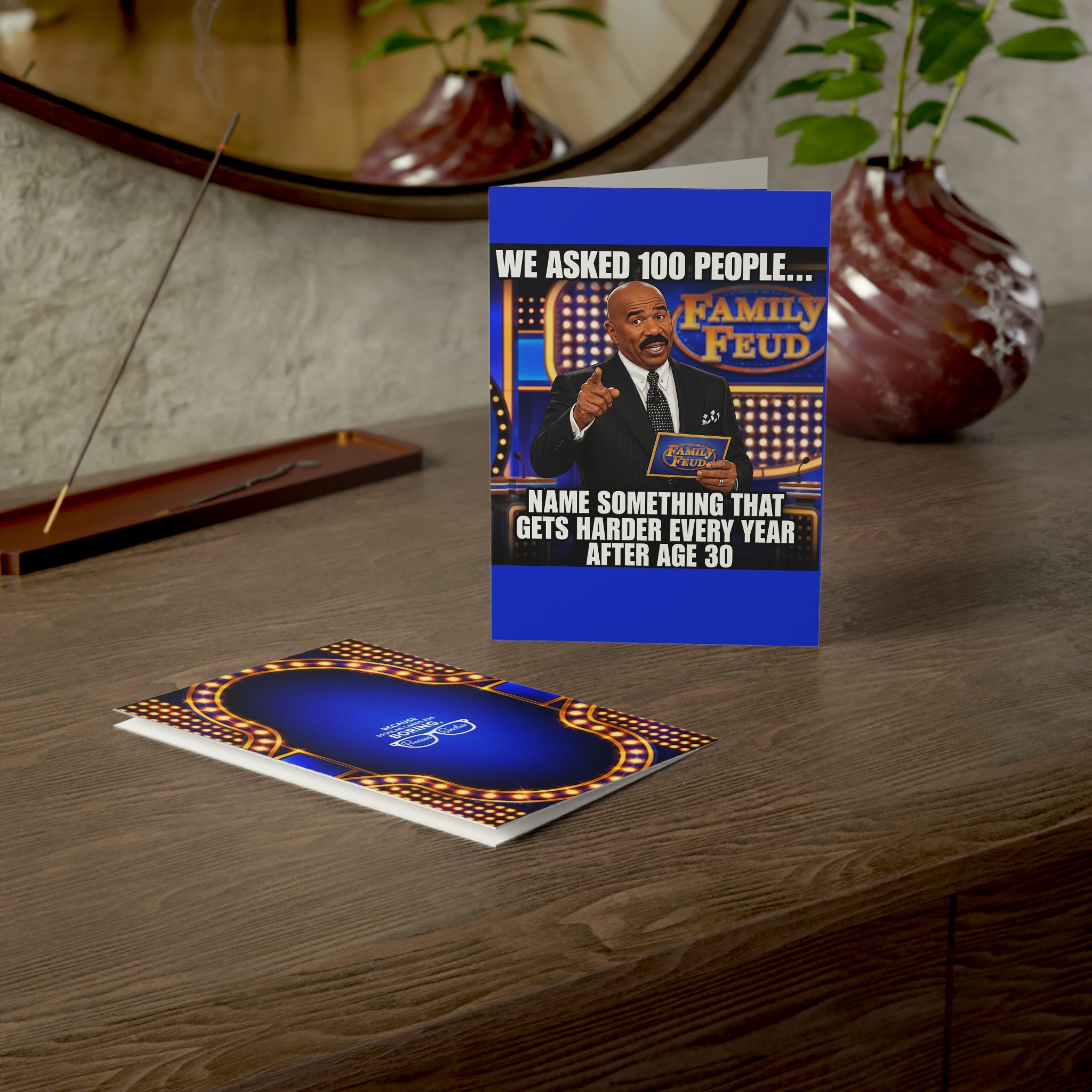 Funny 'Family Feud' Game Show Meme Birthday Card