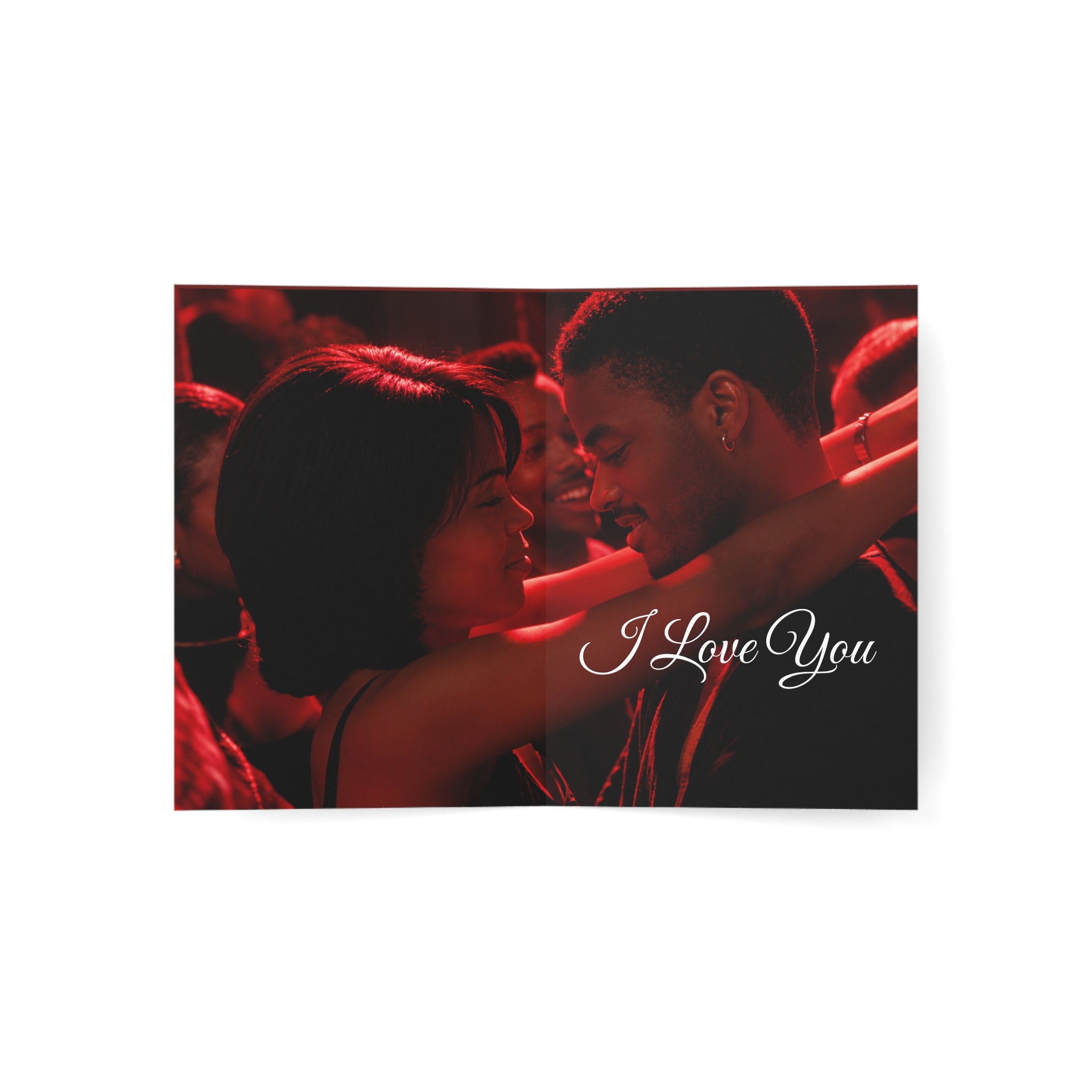 I love you card- Inspired by Love Jones (Valentines Day/ Anniversary/ Love)