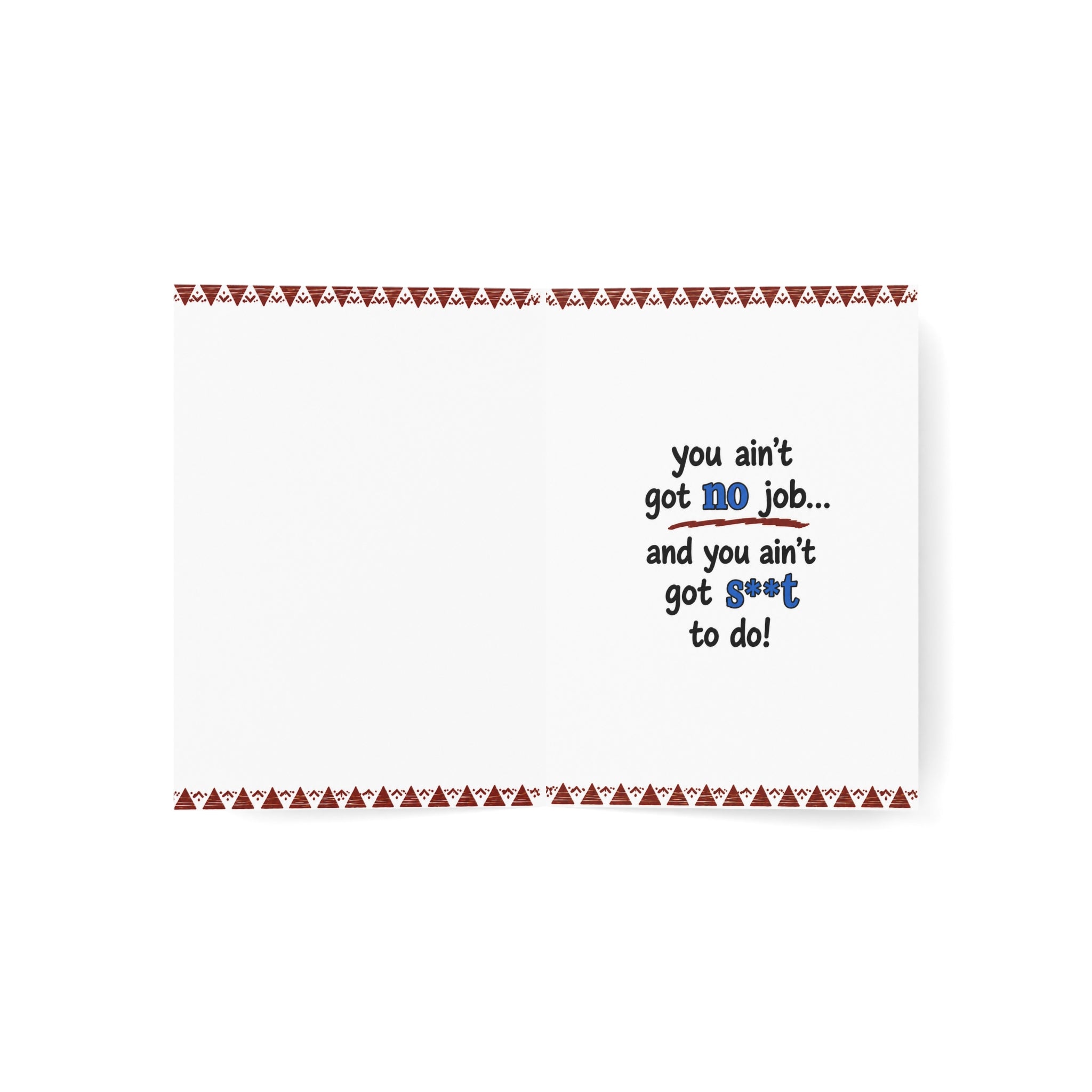 Friday themed Birthday Card