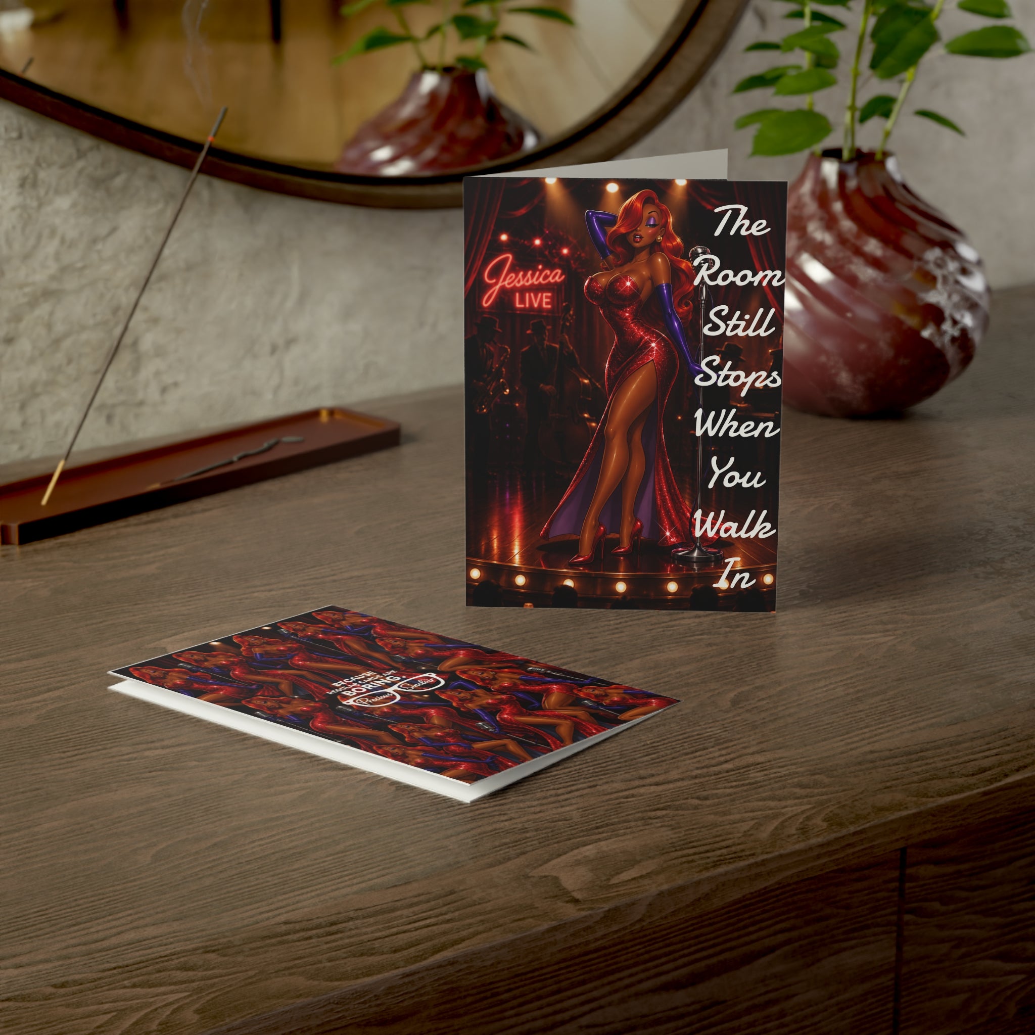 Birthday Card- Jessica Rabbit inspired