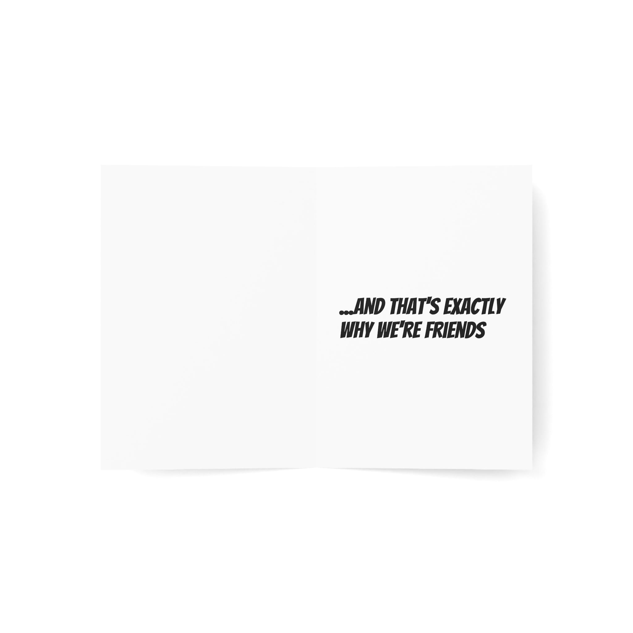 Greeting Card — "Girl, You Know What You Doing”