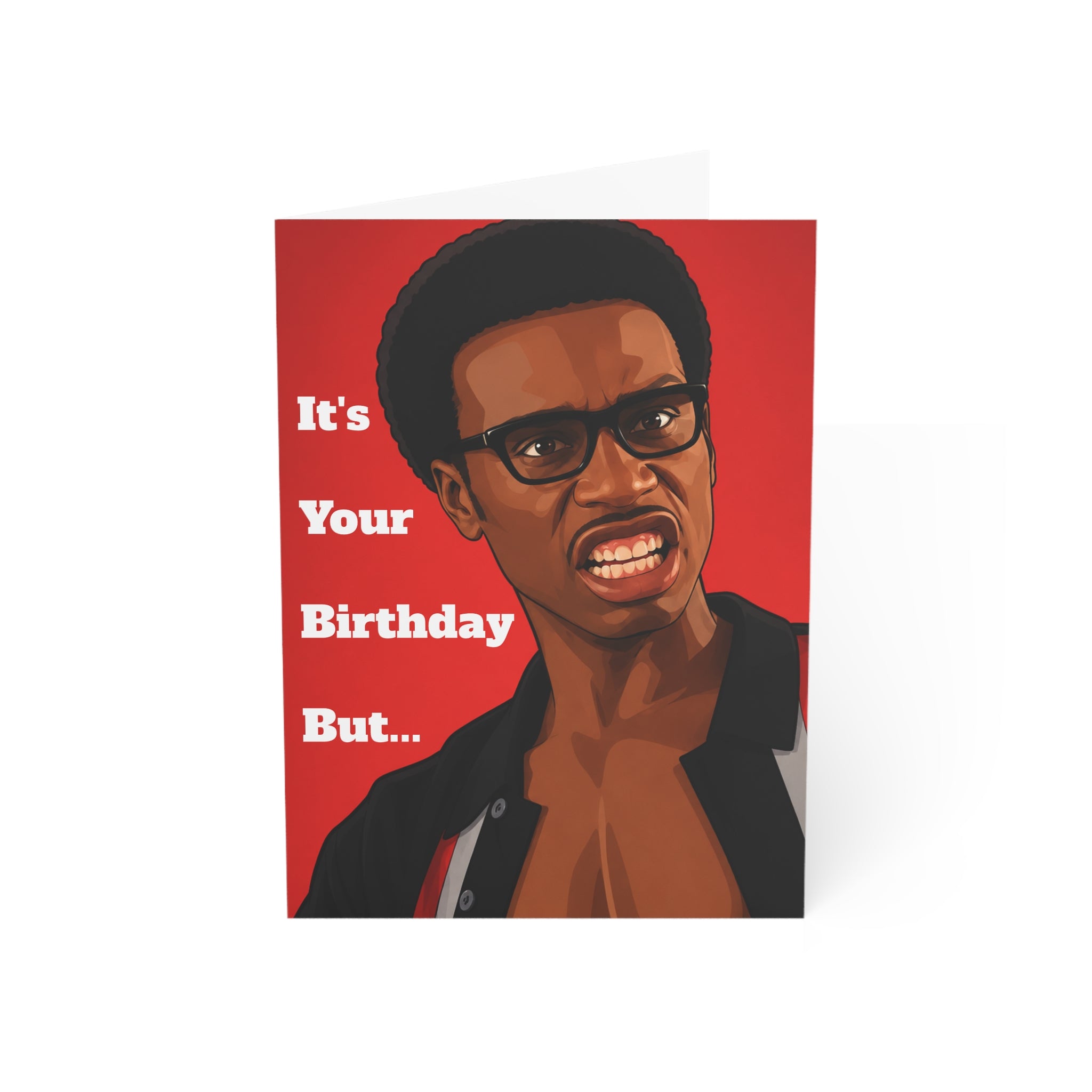 Birthday Card — 'It's Your Birthday But... Temptations inspired card