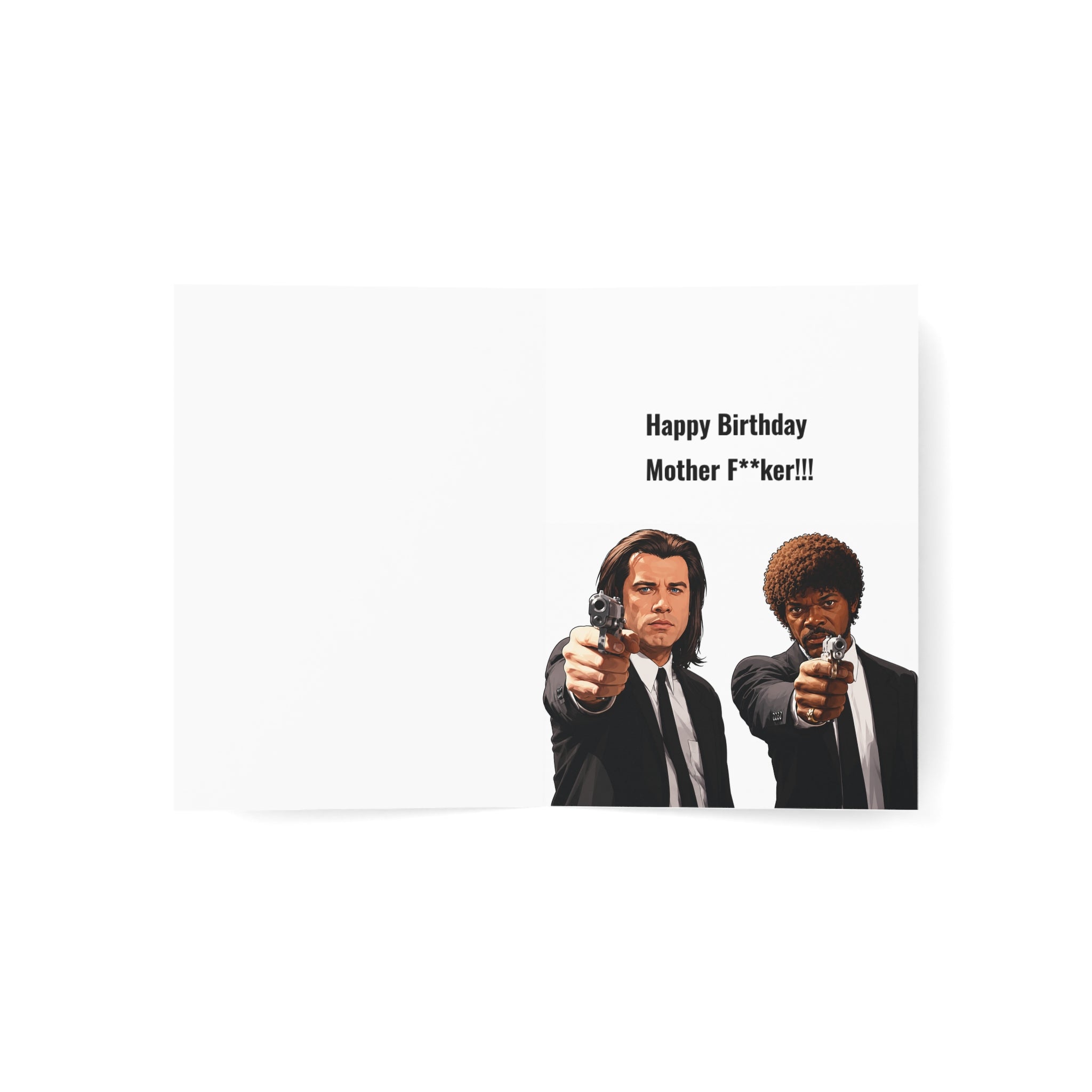 Pulp Fiction Birthday Card