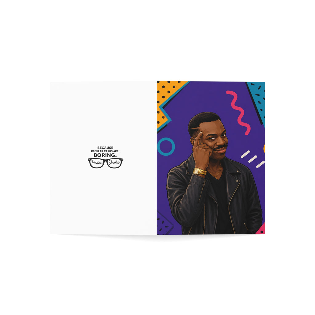 Funny Meme Greeting card (blank interior)