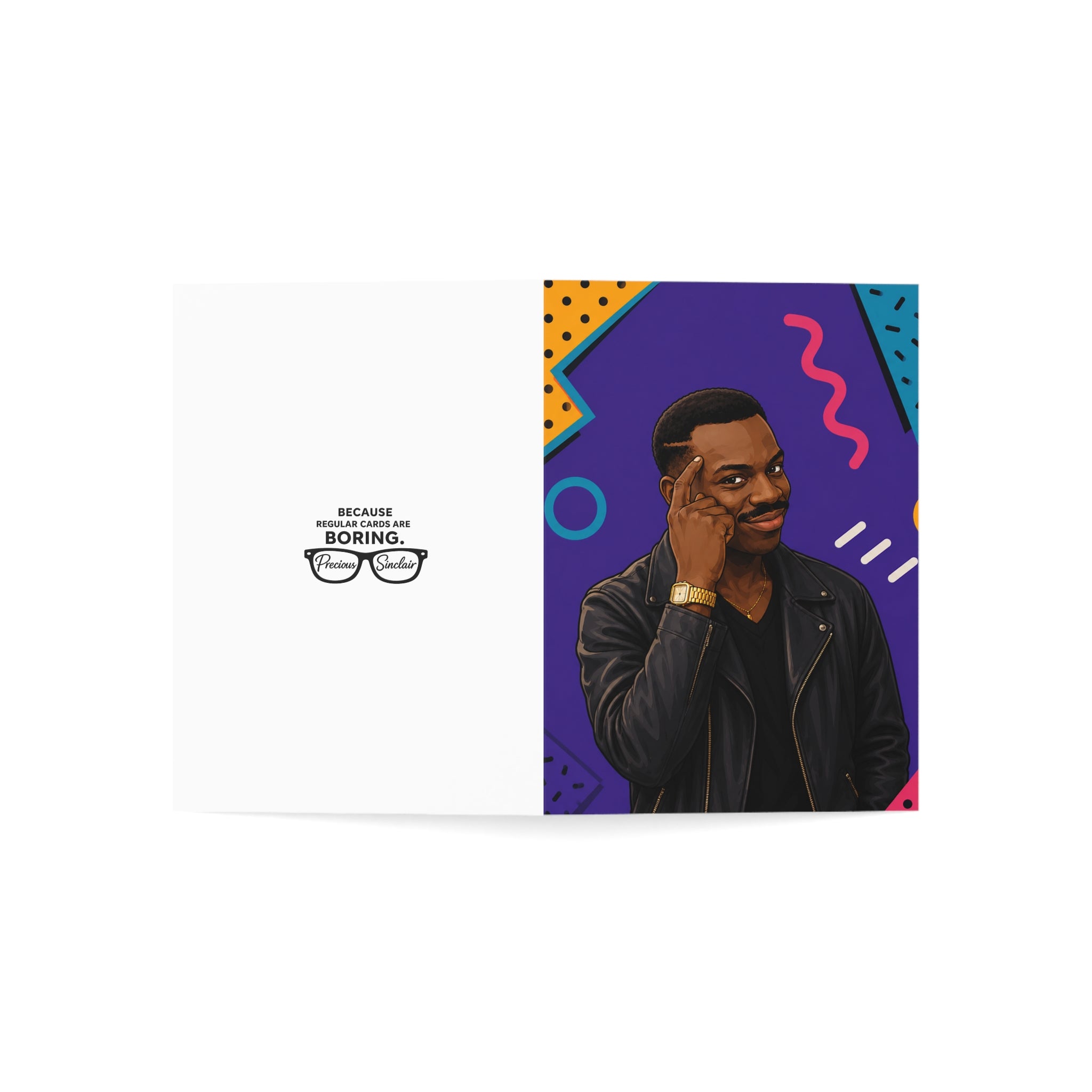 Funny Meme Greeting card (blank interior)