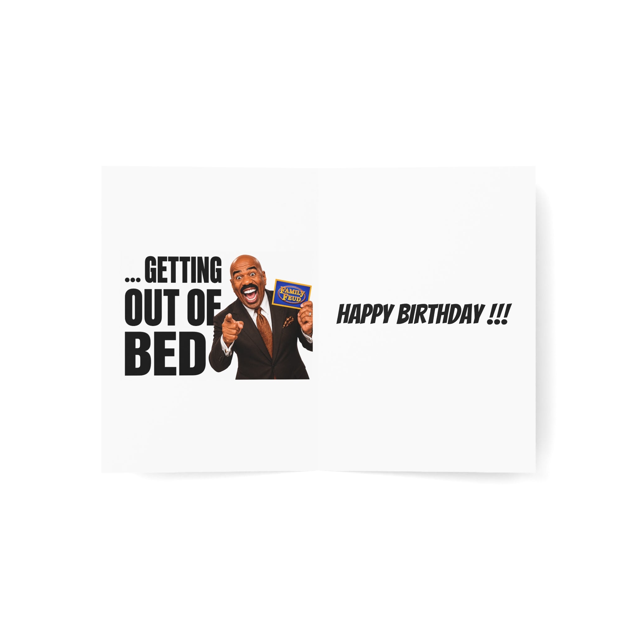 Funny 'Family Feud' Game Show Meme Birthday Card