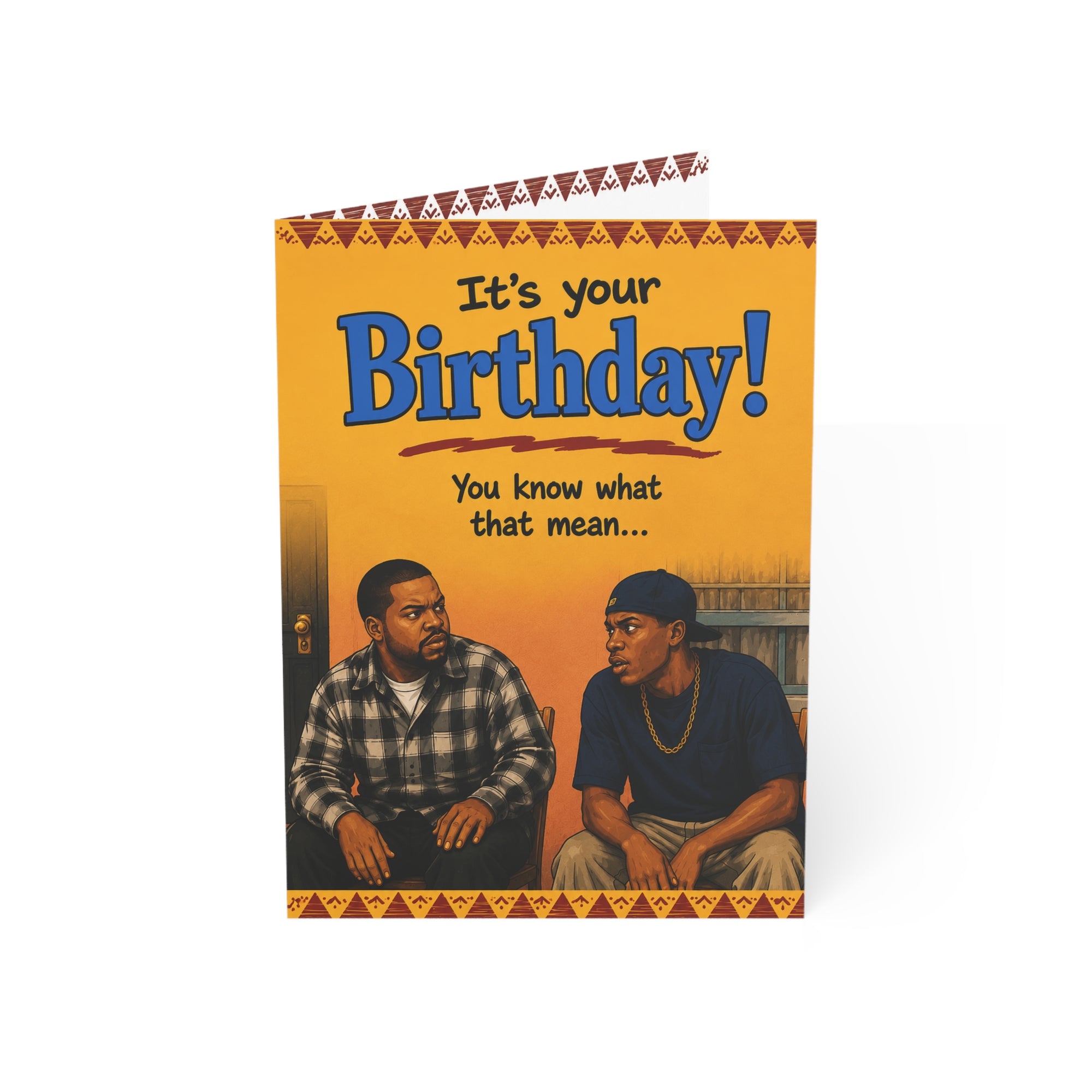 Friday themed Birthday Card