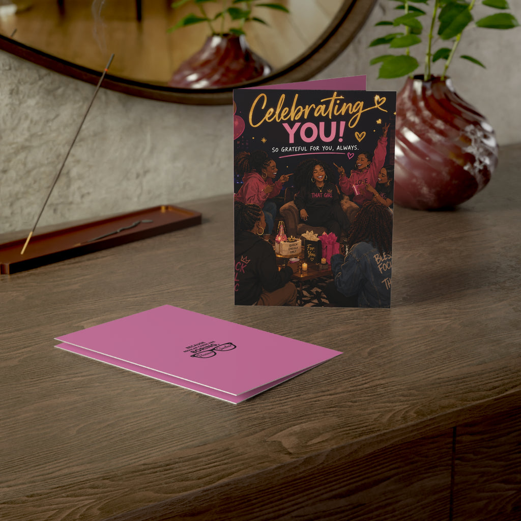 Celebrating You! Greeting Card — Empowering Friendship Card