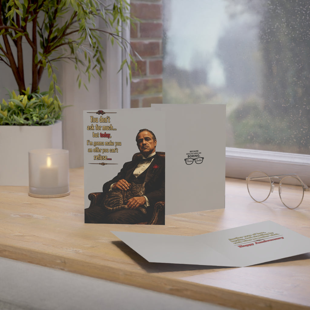 Godfather Inspired Anniversary Card