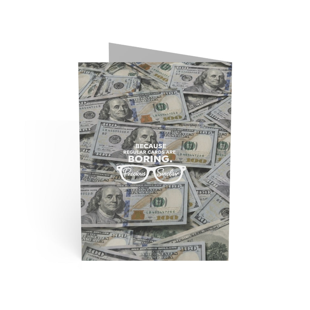 "Paper Chaser" Greeting Card / Affirmation card/ Uplifting Card