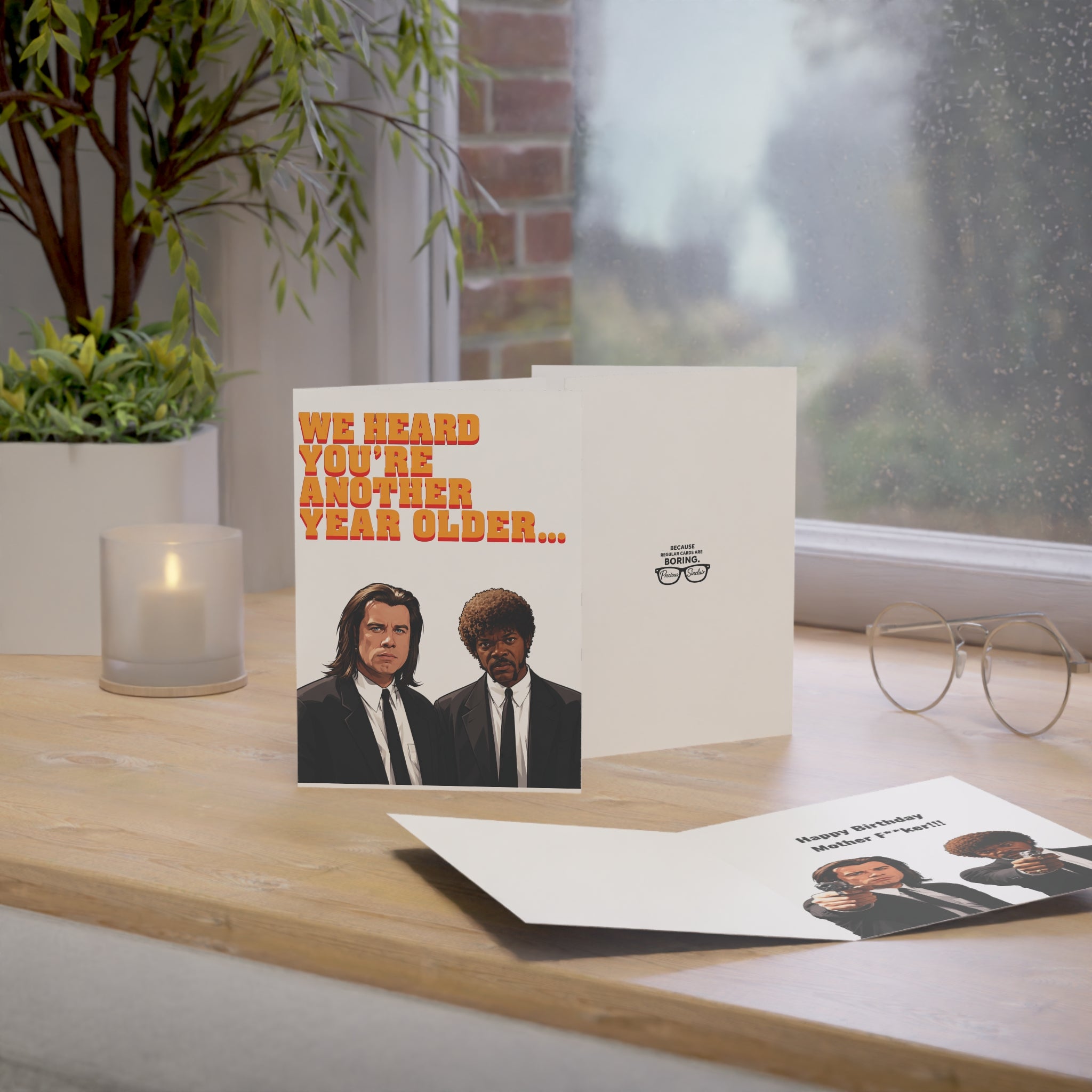 Pulp Fiction Birthday Card