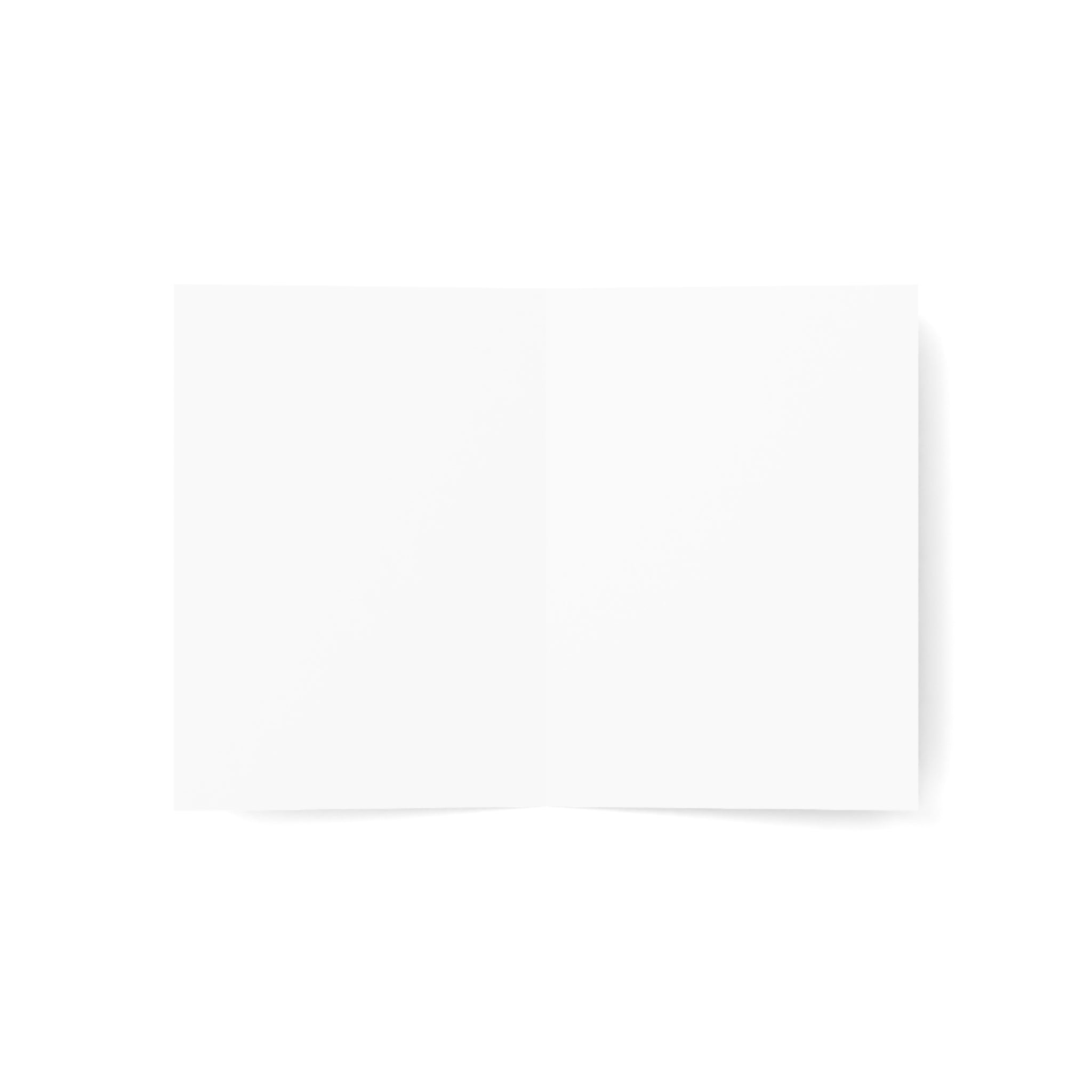 FUNNY In Living Color card (blank inside)- any occasion