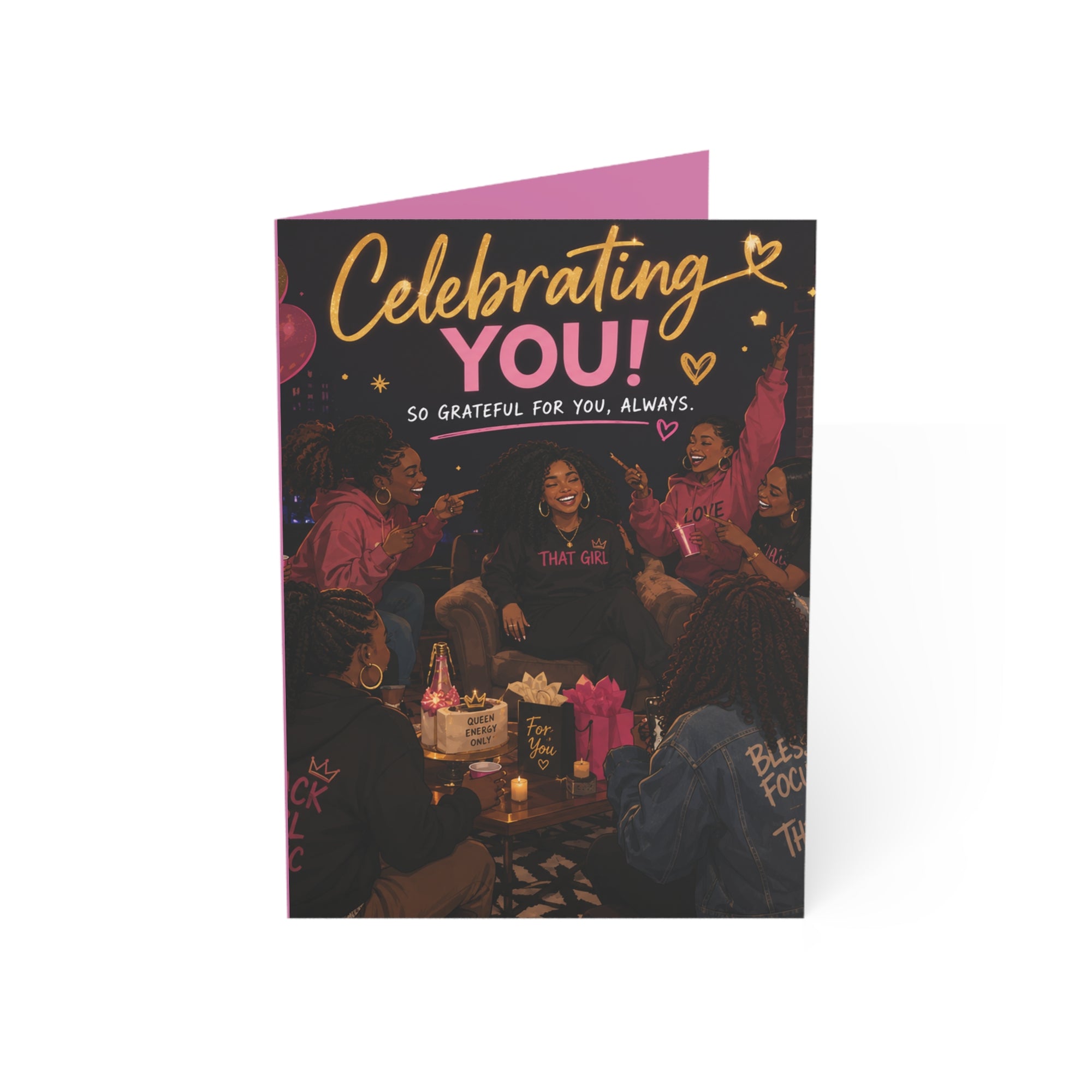 Celebrating You! Greeting Card — Empowering Friendship Card
