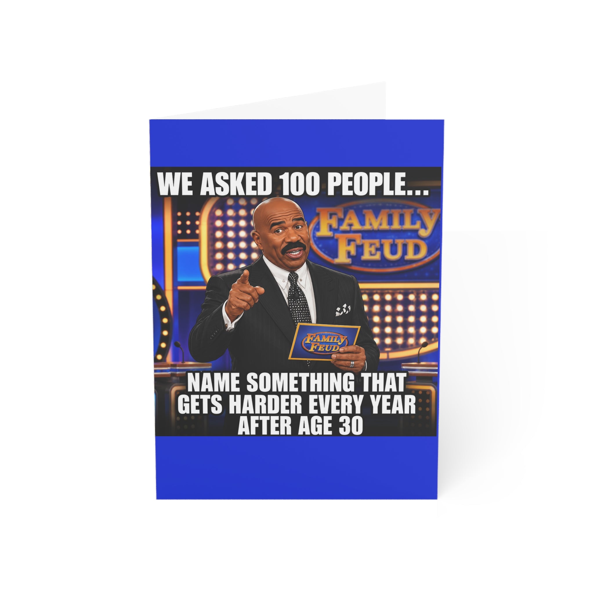 Funny 'Family Feud' Game Show Meme Birthday Card