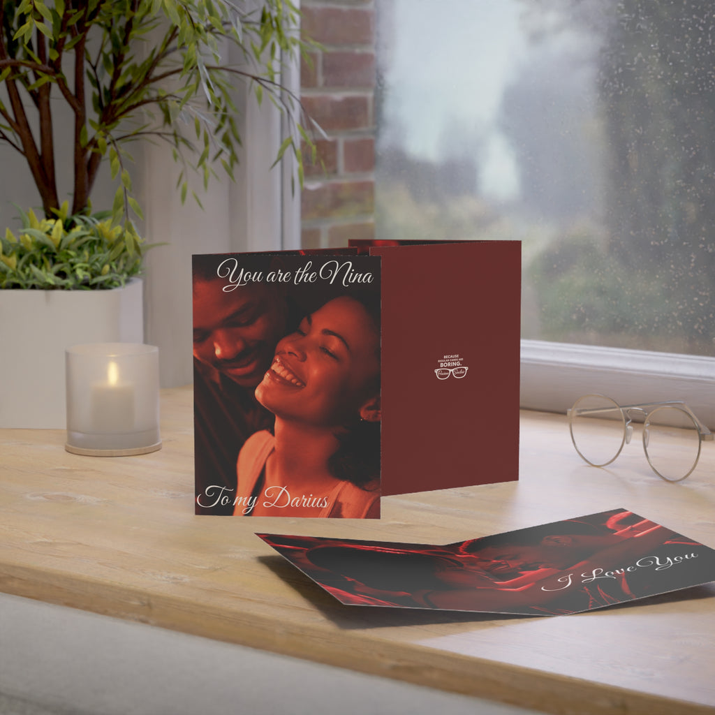 I love you card- Inspired by Love Jones (Valentines Day/ Anniversary/ Love)