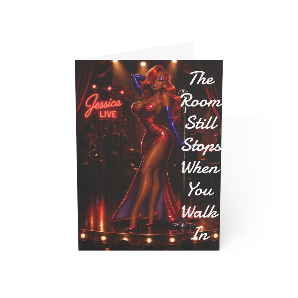 Birthday Card- Jessica Rabbit inspired