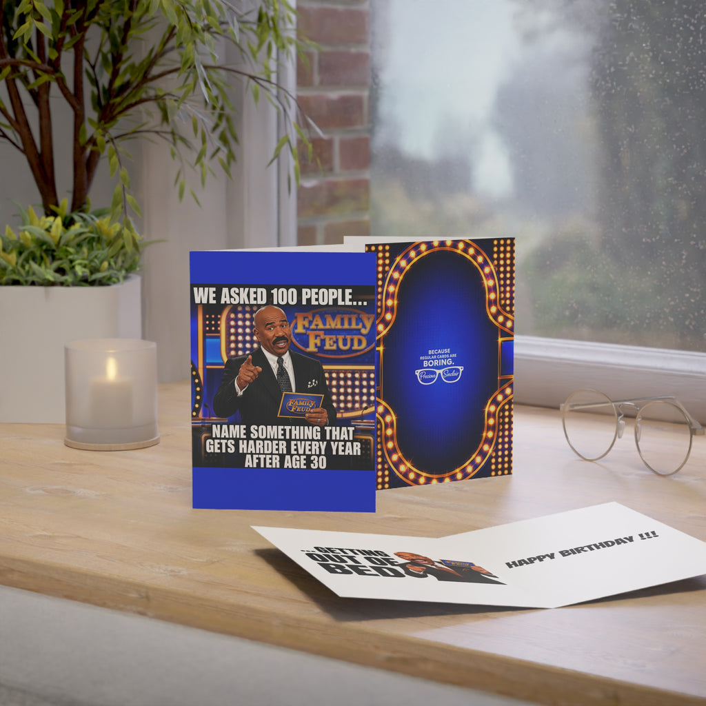 Funny 'Family Feud' Game Show Meme Birthday Card